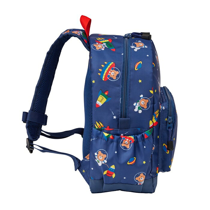 P11 veces hasta el día 25★ Productos de recogida● Mickey House Biscot Hotbiscot mikihouse Rucksack para bebés (Tamaño S 6 litros 6L) Niños de 3 años 4 años Niños Niñas Jardín Pre-bolsillo Bolsillo lateral — vista 3