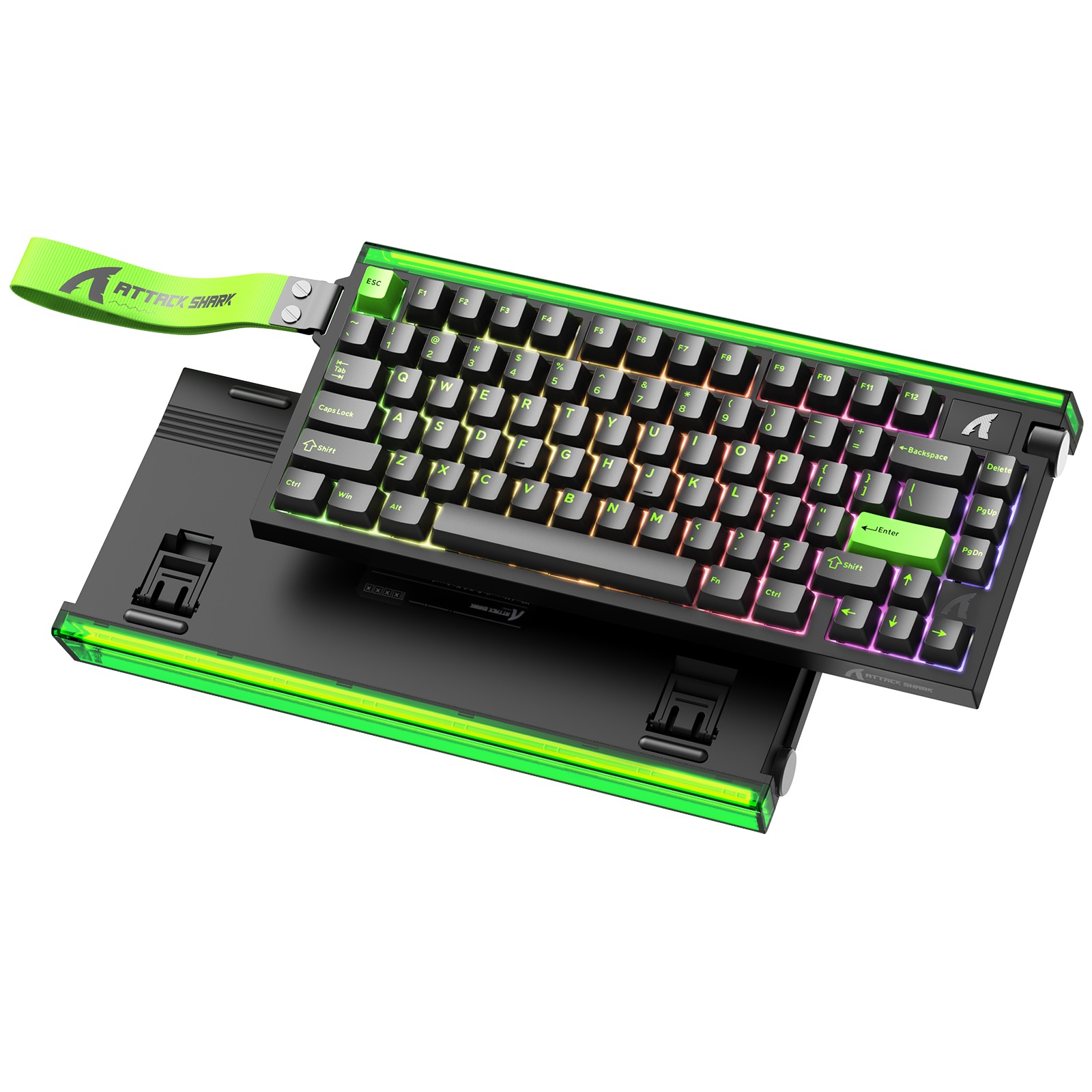 楽天市場】(（カラーグリーン）（ゲーミングキーボード｜ゲーム用機器