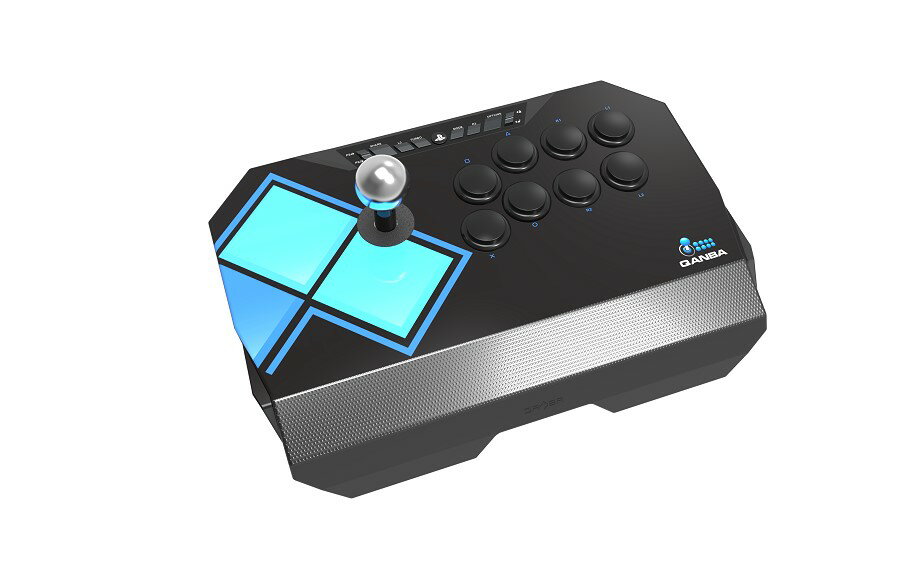 Qanba EVO Drone （クァンバ エボ ドローン） アーケード ジョイスティック (PlayStation&#174;4 / PlayStation&#174;3 / PC対応) ソニー公式ライセンス取得製品 世界最大の格闘ゲーム大会 EVO トーナメントスペック 三和電子ボタンとレバー装着のサムネイル