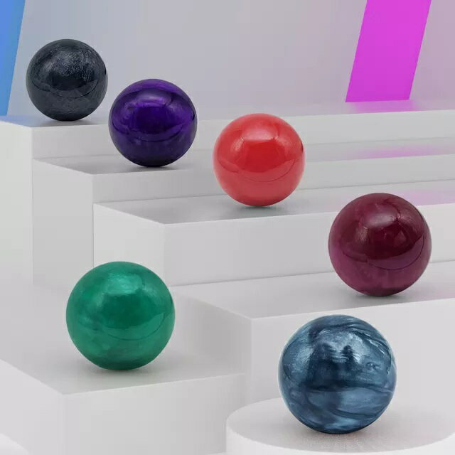 Qanba Mineral Color Resin Agate Lever Ball  ߥͥ Υ 顼 С ܡ...