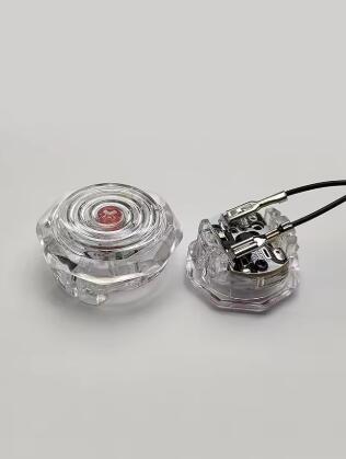 Sitong Better Finger Spring Mute ST-L2 シトン スリムメカニカルボタン 差込式 黒八角形枠クリア9色 Kailhスプリング軸 静音 24mm/30mm バリエーション 2
