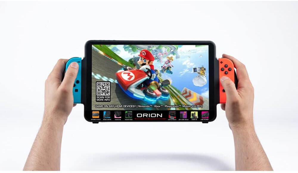 ORION by Up-Switch オリオン バイ アップ-スイッチ HD 11.6インチ IPS ゲーミングディスプレイ Nintendo Switch本体収納 / PS5 Xbox DVD ノートPC スマートフォンなどに対応 USB Type-C & HDMI 入力 ゲーミングモニター ポータブルモニター セカンドモニター