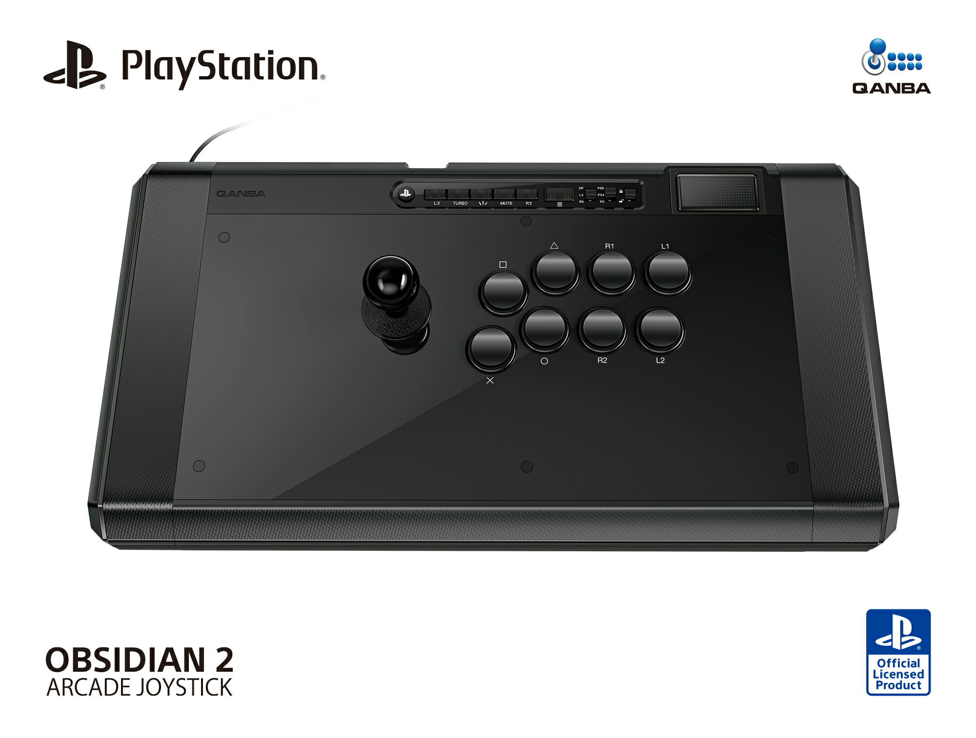 QanbaObsidian2ArcadeJoystickХ֥ǥ2ɥ祤ƥå(PlayStation&#174;5/PlayStation&#174;4/PCб)ˡ饤󥹼