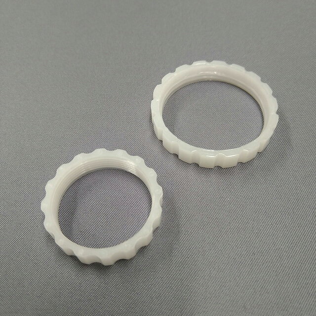 セイミツ工業 単品部品_24φ・30φ用ネジリング（白）※4個1SET / 24φ用ネジリング（黒）※10個1SET