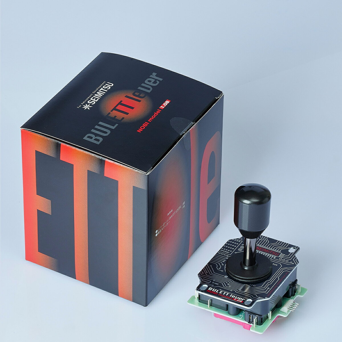 セイミツ工業 ジョイスティックレバー SET品：NOBI レバー ノビレバー LSX-NOBI-01-STD ノビ氏監修スタンダードモデル PROガイドSET（Bulletレバー搭載） その1