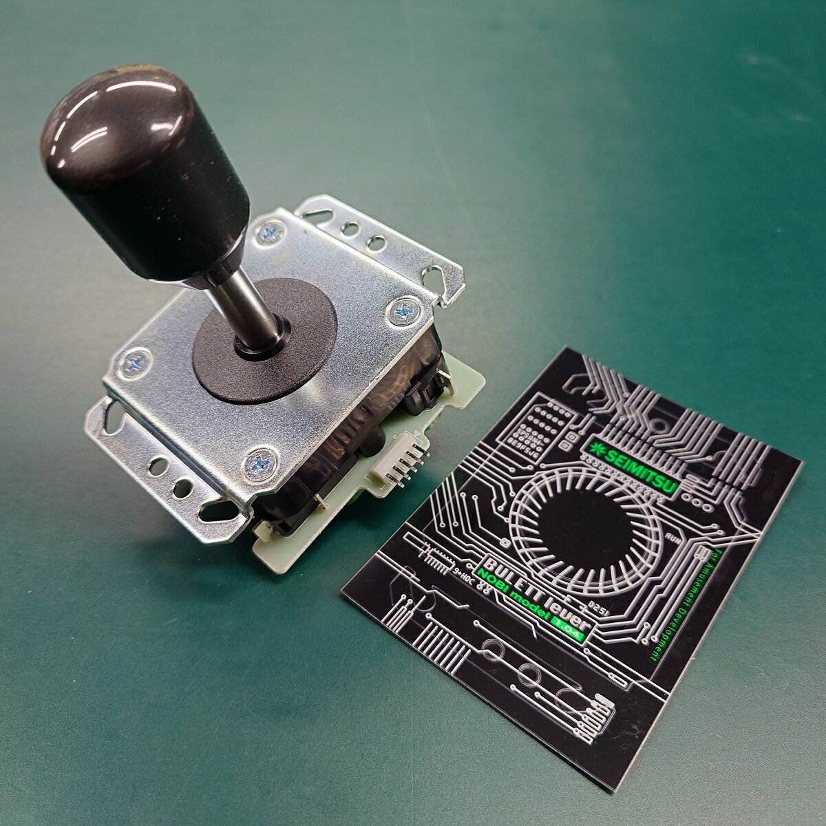 セイミツ工業 ジョイスティックレバー 単品：NOBIレバー ノビレバー SSベース仕様 LSX-NOBI-01-PRO-SS （ノビ氏監修） ※ノビ氏使用プロモデル（Bulletレバー搭載）