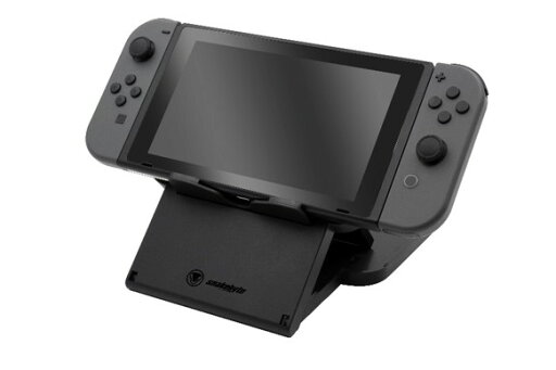 スネークバイト 公式 SnakeByte 任天堂 Switch 充電&プレイスタンド GAME:STAND™ ゲーム:スタンド 充電しながらプレイ ラバー素材 折りたたみ 角度調節機能