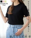 【在庫限り最終特価】【XSからXLまで5サイズ展開】クルーネック 半袖 ニット サマーニット レディース トップス プルオーバー セーター 無地 きれいめ おし...