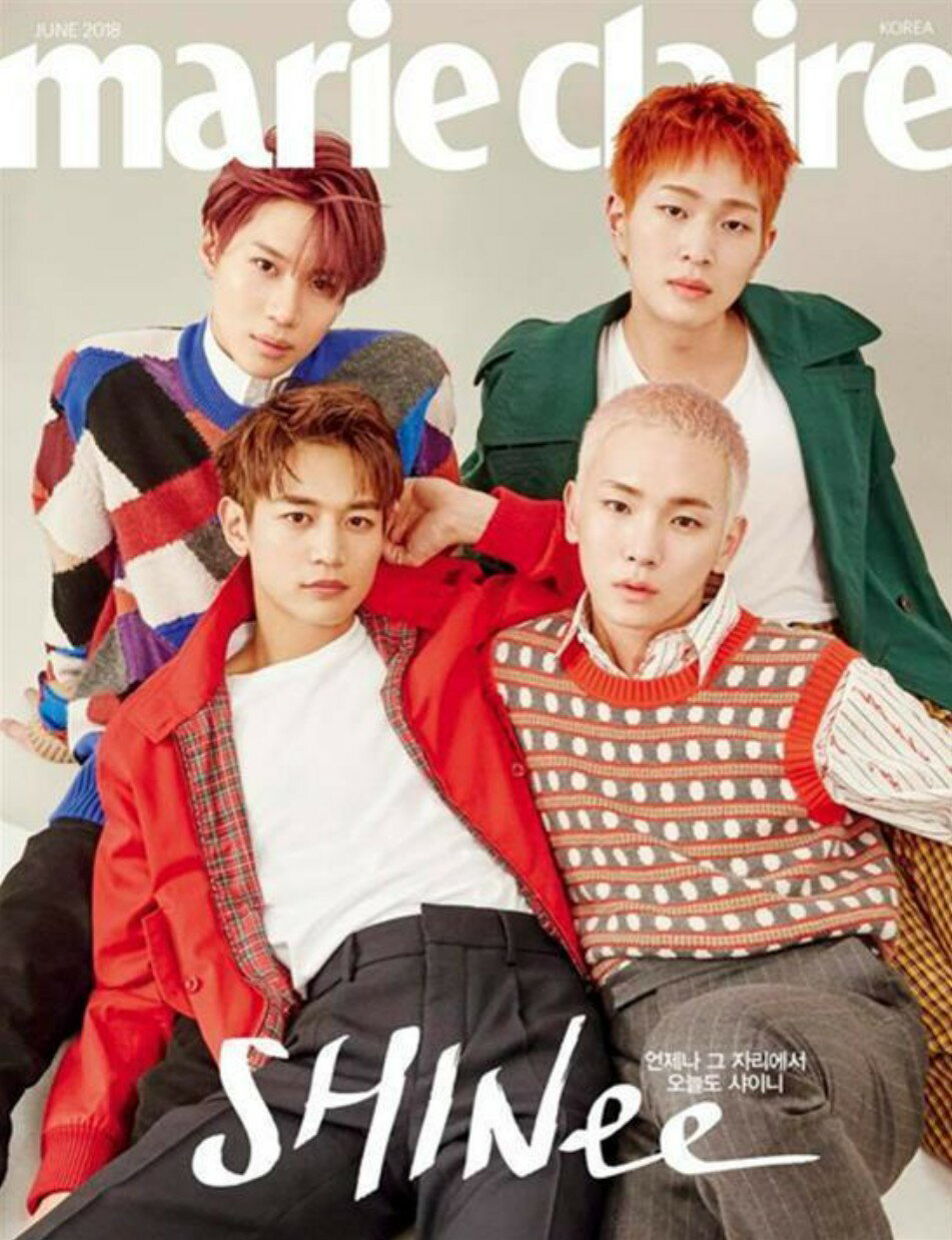 MARIE CLAIRE 2018年 6月号 SHINEE 訳アリ月号