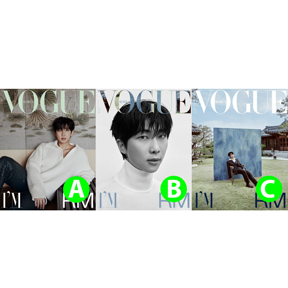 【和訳付】【VER選択】2023年 6月号 VOGUE KOREA BTS RM / NAMJUN 防弾少年団 ナムジュン