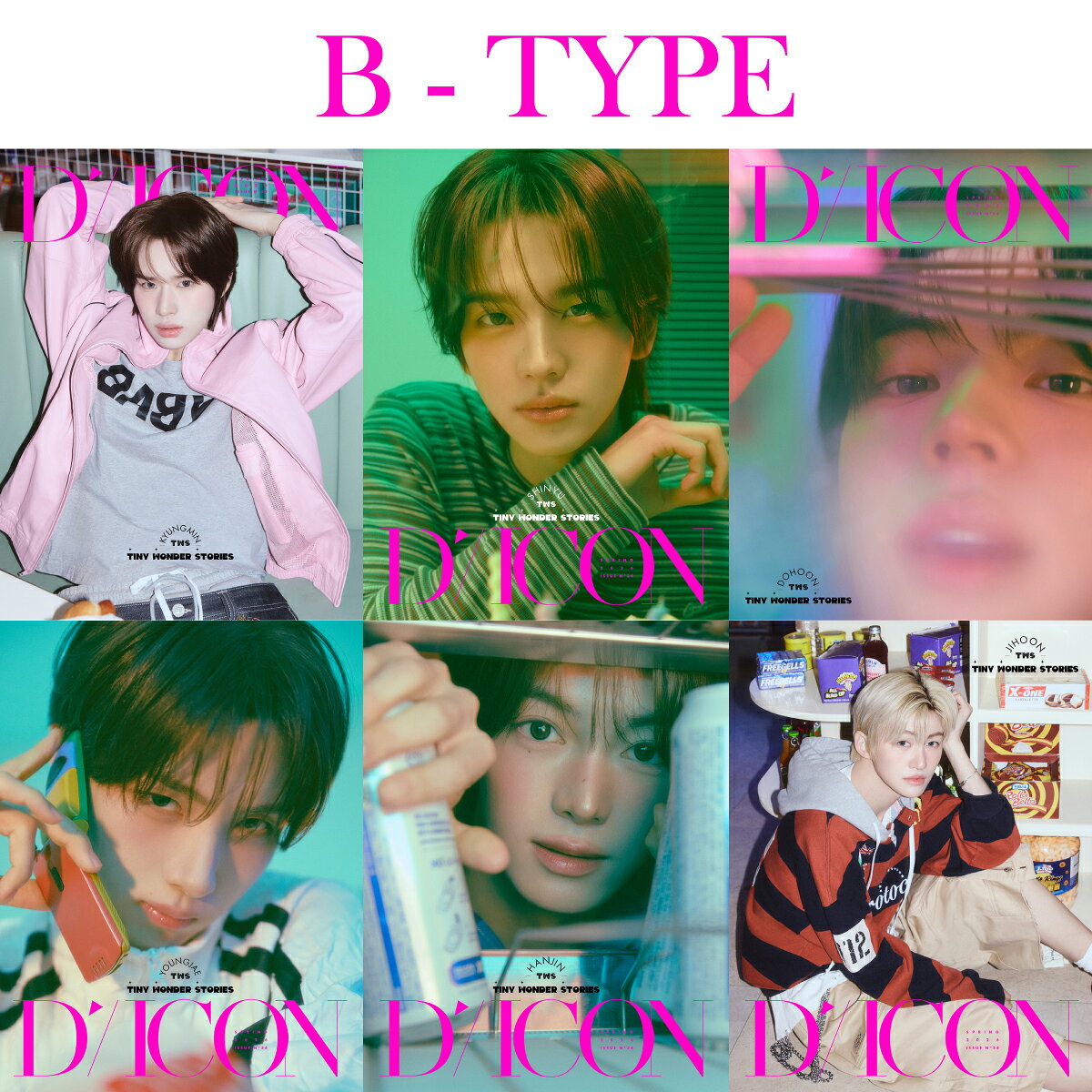 【公式特典付】【B-TYPE】2026年 6月 DICON VOLUME N°34 TWS TINY WONDER STORIES