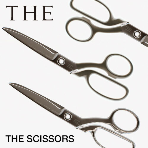 THE SCISSORS ザ シザーズ はさみ ハサミ カラー：2色 全長176mm 専用桐箱付属 デザイン：鈴木啓太 日本製 プラス株式会社 鍛造 日本刀 左右非対称 ラシャ 鋏 美しい シンプル スタンダード 定番 洋裁 事務用 ステーショナリー