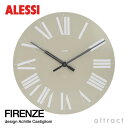 アレッシィ ALESSI フィレンツェ FIRENZE ウォールクロック カラー：5色 サイズ Φ360mm 文字盤：Roman ABS樹脂 デザイン：アキッレ・カスティリオーニ 【RCP】【楽ギフ_包装】 【楽ギフ_のし宛書】 【HLS_DU】