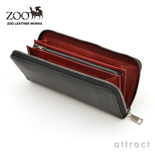 ズー ZOO ピューマ ウォレット 5 PUMA WALLET 5ラウンドZIP 長財布 ZLW-044 カラー：全2色 姫路レザー ラッカーニ ファスナー【RCP】【smtb-KD】