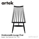 アルテック Artek マドモアゼル ラウンジチェア Mademoiselle Lounge Chair ラウンジチェア 板座 椅子 バーチ ブラック ラッカー デザイン：Ilmari Tapiovaara リビング フィンランド 北欧