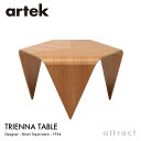 アルテック Artek トリエンナ コーヒー テーブル TRIENNA TABLE ローテーブル サイドテーブル オーク ナチュラルラッカー デザイン：Ilmari Tapiovaara 成形合板 リビング 机 フィンランド 北欧