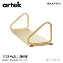 AebN Artek 112B WALL SHELF EH[VFt 25cm ǖʎ[ VFt ǕtI fUCFAlvar Aalto o[` NAbJ[dグ rO tBh k