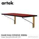 アルテック Artek KAARI WALL CONSOLE REB006 カアリ 壁付けコンソール シェルフ デスク サイズ:W100×D45cm 天板 レッ...