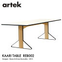 アルテック Artek KAARI TABLE REB002 カアリテーブル サイズ:240×90cm 厚み2.4cm 天板 ホワイトグロッシー HPL 脚部 ...