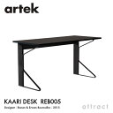 アルテック Artek KAARI DESK REB005 カアリデスク サイズ:150×65cm 厚み2.4cm 天板 ブラックリノリウム HPL 脚部 ブラ...