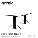 アルテック Artek KAARI TABLE REB012 カアリテーブル サイズ:160×80cm 厚み2.4cm 天板 ホワイトグロッシー HPL 脚部 ...