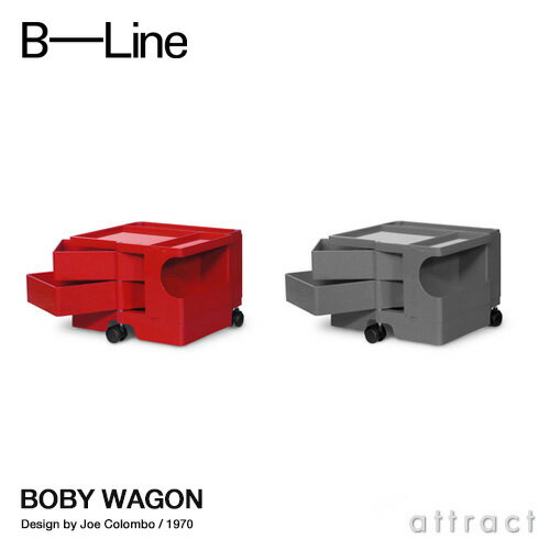 ビーライン B-LINE ボビーワゴン Boby Wagon 1段2トレイ レッド トルネードグレー 専用インナートレイ付属 【RCP】【smtb-KD】