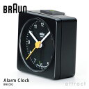 ブラウン BRAUN 【正規取扱店】 Alarm clock アラームクロック BNC002 ブラック ホワイト 置時計 目覚まし時計 テーブルクロック デザイン:デートリッヒ・ルブス ドイツ製クオーツ AB1 1987年