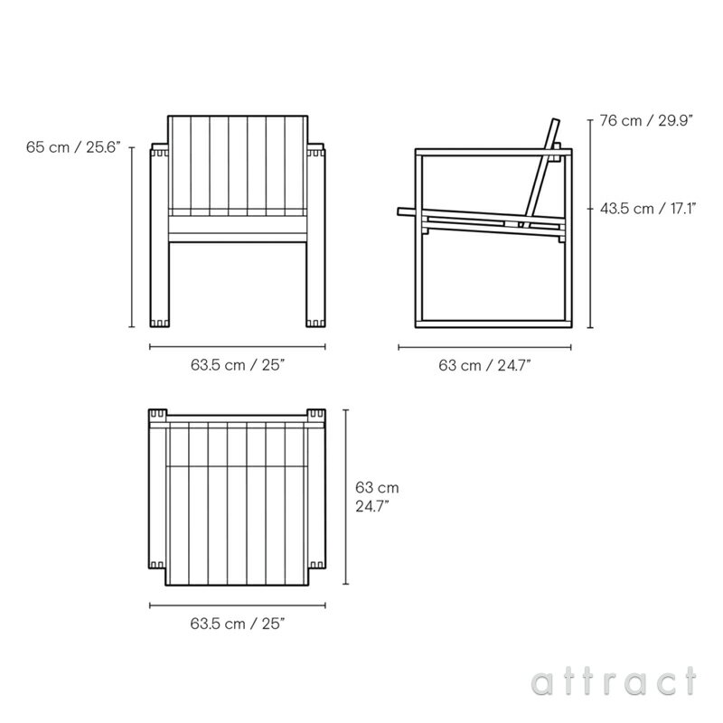 カールハンセン & サン Carl Hansen & Son インドア アウトドアシリーズ Indoor-Outdoor Series 屋内外両用 ダイニングチェア BK10 *専用クッション付属 Bodil Kj?r ボーディル・ケア チーク Teak 無塗装仕上げ アウトドア 屋外 【RCP】【smtb-KD】