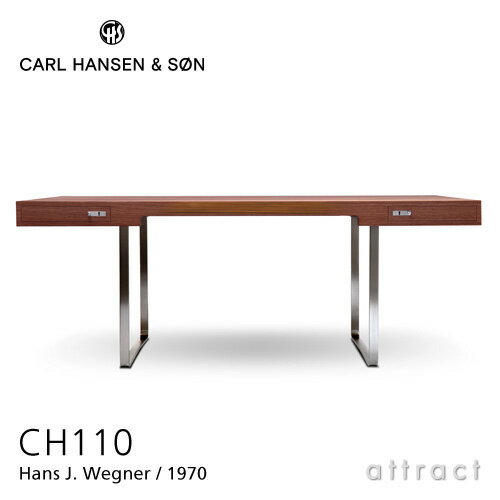 ϥ󥻥 &  Carl Hansen & Son ǥ Desk  ơ֥ CH110 Hans.J.Wegner ϥ󥹡Jʡ 190cm ʥå Walnut ե˥å ƥ쥹 ١  ե  ̲ RCP