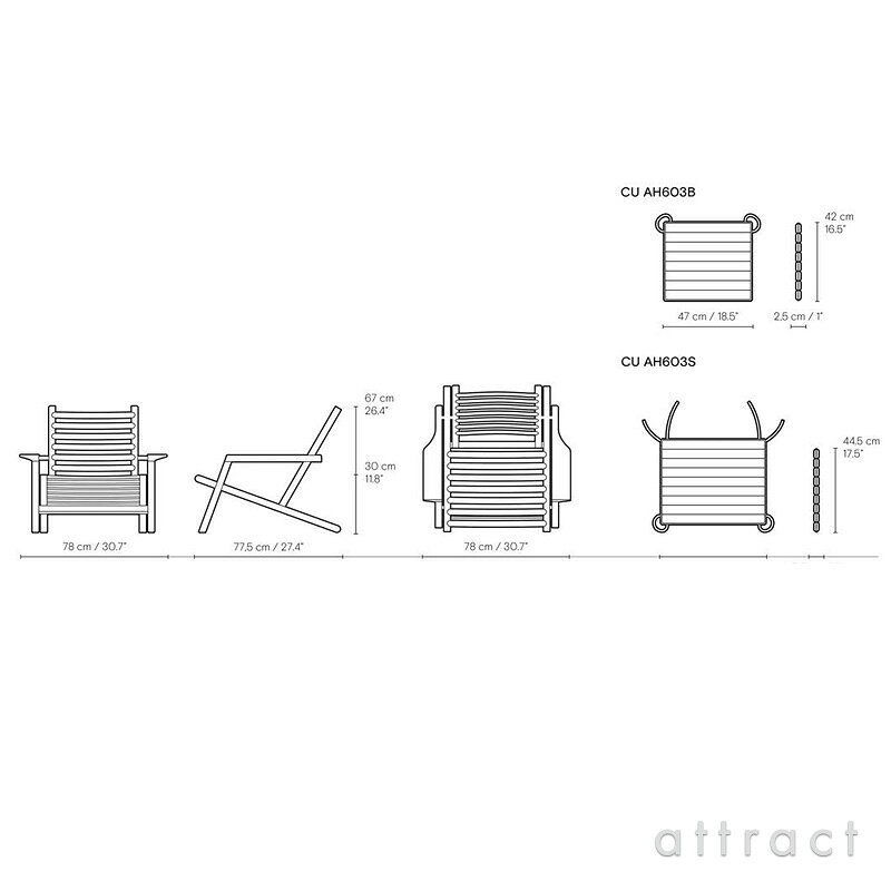 カールハンセン & サン Carl Hansen & Son AH アウトドアシリーズ AH Outdoor Seri...