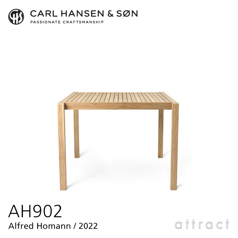 ϥ󥻥 &  Carl Hansen & Son AH ȥɥ꡼ AH Outdoor Series ˥󥰥ơ֥  W98.5cm AH902 Alfred Homann եåɡۡޥ  Teak ̵ž夲 ȥɥ  ȶ