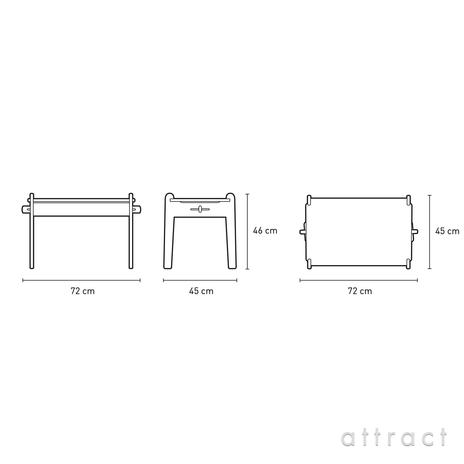 【子供用家具】カールハンセン & サン Carl Hansen & Son Peter's Table ピーターズ テーブル CH411 デスク チルドレン 子供用 キッズ ビーチ 無塗装仕上げ ハンス J. ウェグナー Hans.J.Wegner 北欧 [2]