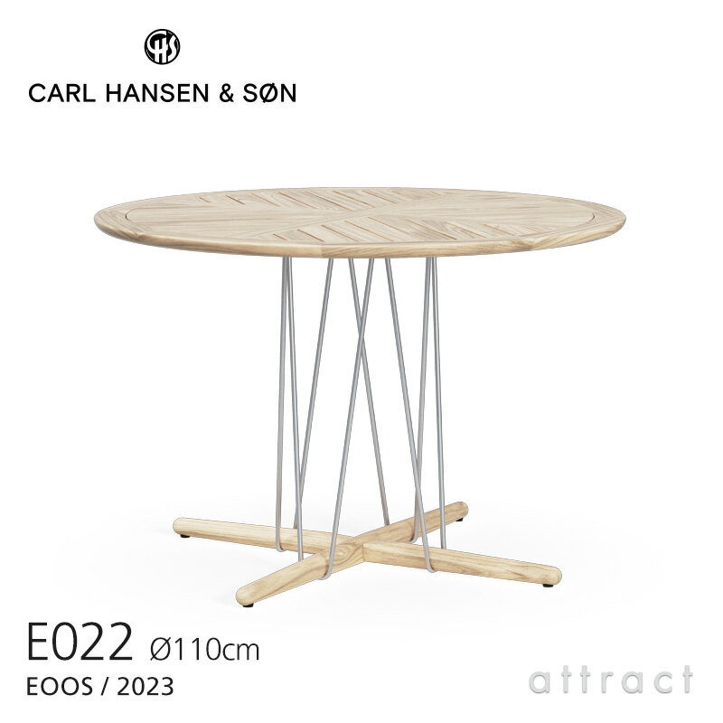 ϥ󥻥 &  Carl Hansen & Son  ˥󥰥ơ֥ E022 ֥쥤 ȥɥ ơ֥ Embrace Outdoor Table Eoos  110H74cm  Teak ̵ž夲 졧ƥ쥹 ̲  ƥ饹 ǥ