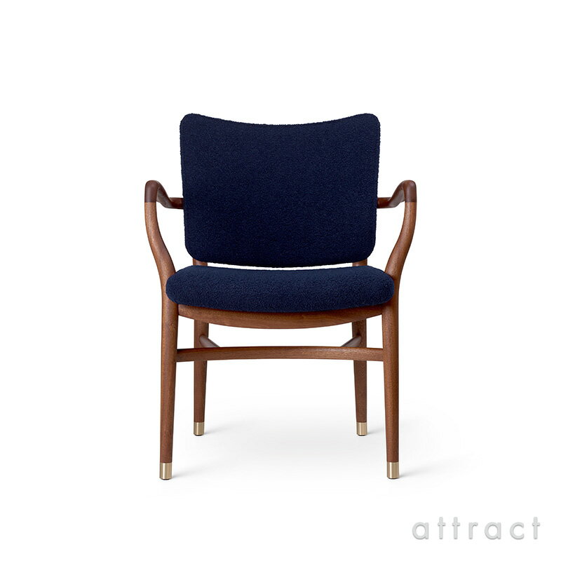 J[nZ & T Carl Hansen & Son i[N `FA Monarch Chair VLA61 }zKj[ Mahogany ICdグ t@ubNFBaru 780 by Kvadrat o E[ u[N  Vilhelm Lauritzen BwEEbcF