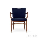 カールハンセン & サン Carl Hansen & Son モナーク チェア Monarch Chair VLA61 マホガニー Mahogany オイル仕上げ ファブリック：Baru 780 by Kvadrat バル ウール ブークレ 張座 Vilhelm Lauritzen ヴィルヘルム・ラウリッツェン