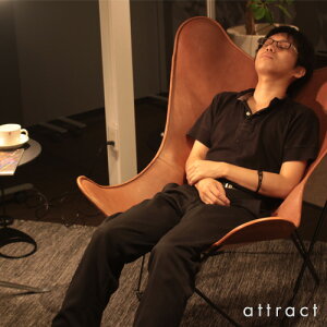 BKFチェアBKFChairクエロcueroButterflyChairバタフライチェアカラー:ブラウンレザースチールフレーム・ベジタブルタンニンなめし革MoMA・ミッドセンチュリー・コルビジエ・イームズ【RCP】【smtb-KD】