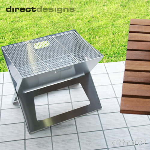 ダイレクトデザイン direct designs DLD Notebook SS ノートブック SS ポータブルグリル ステンレス バーベキュー アウトドア キャンプ 英国 アウトドア パーティー グリル BBQ バーベキュー用品 【RCP】
