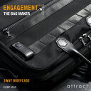 エンゲージメント ビジネスバッグ エンゲージメント ENGAGEMENT エンゲージド・ナイロン Engaged Nylon 3way Briefcase 3way ブリーフケース バックバック ショルダーバッグ カラー：3色 EGBF-003 耐久性 軽量 撥水 止水 ジェットセッター 【RCP】【smtb-KD】