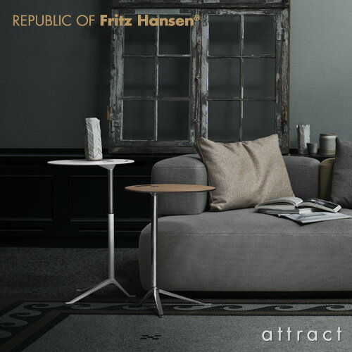 フリッツハンセン Fritz Hansen 【正規取扱店】【受注生産品】 Kasper Salto キャスパー サルト LITTLE FRIEND リトルフレンド サイドテーブル 高さ個定式 KS12 ナチュラルウッド天板：2色 ベース：2種類 【RCP】【smtb-KD】