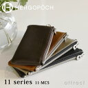 エルゴポック HERGOPOCH NO.11 Series Prime Grain Leather プライムグレインレザー マルチケース Sサイズ ポーチ ペンケース カラー：5色 11-MCS 内装：カモフラージュ柄 小物入れ 筆記具 オイル鞣し ビジネス カジュアル