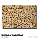 アートパネル Art Panel Wall Made of Stacked Wood W800×H530mm IAP 51593 urbans アートポスター キャンバス MDF インテリア 壁掛け アクリル 油絵具 壁面 デザイン リビング 抽象画 フレーム 【RCP】【smtb-KD】