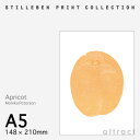 スティルレーベン STILLEBEN ポスター 148×210mm A5サイズ Poster アプリコット Apricot デザイン：Monika Petersen ポスター 壁面 アート フォト プリント インテリア シンプル デザイン 【RCP】