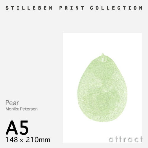 スティルレーベン STILLEBEN ポスター 148×210mm A5サイズ Poster ペアー Pear デザイン：Monika Petersen ポスター 壁面 アート フォト プリント インテリア シンプル デザイン 【RCP】