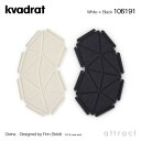 クヴァドラ Kvadrat クラウズ Clouds ウォール オブジェ 24pcs 3次元 ファブリック 吸音 パネル アート スクリーン カラー：8色 Divina リバーシブル デザイン：Ronan & Erwan Bouroullec DIY 北欧 テキスタイル デンマーク 【RCP】 【smtb-KD】 3