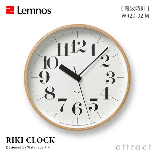 Υ Lemnos  Riki Clock ꥭ å M  WR20-02 M Ȼס ɳݤ 륯å ǥ  254mm ƥåץࡼ֥ ƥꥢ ǥ  RCP