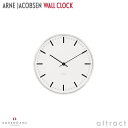 アルネ ヤコブセン Arne Jacobsen ローゼンダール ROSENDAHL ウォールクロック Wall Clock シティホール City Hall Φ210mm 掛時計 日本製クォーツ 北欧 デンマーク 【RCP】【smtb-KD】