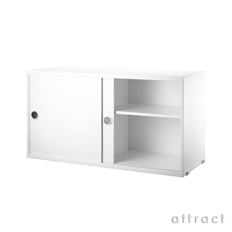ストリング string システム system キャビネット 78×20×37cm 1個入 カラー：オーク デザイン：ニルス・ストリニング 棚 壁面収納 シェルフ システム 組み立て スウェーデン 【RCP】 【smtb-KD】