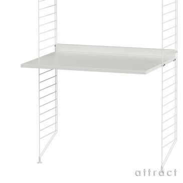 ストリング string システム system ワークデスクセット Work Desk Set ホームオフィス ワークスペース コンビネーション A #01 デザイン:ニルス・ストリニング 壁面 フロアパネル テーブル シェルフ スウェーデン 【RCP】 【smtb-KD】