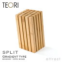 テオリ TEORI SPLIT スプリット 傾斜型タイプ ナイフスタンド 包丁置き 竹抗菌オイル仕上げ デザイナー:三原 鉄平 キッチン 台所 包丁 ナイフ 刃...