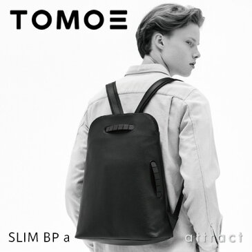 【正規取扱店】 TOMOE トモエ SLIM BP スリム BP バックパック リュック iPad Pro サイズ対応 ブラック ソフトスムースレザー 牛革 日本 トライオン カジュアル ビジネス 出張 【RCP】【smtb-KD】